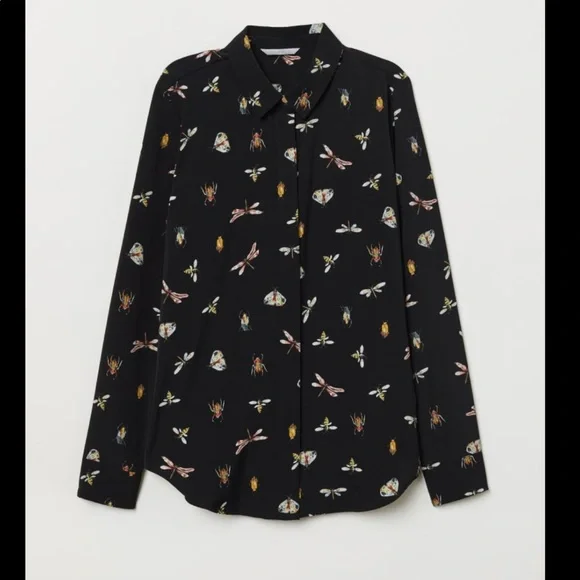 Bug print button down - Picture 4 of 4